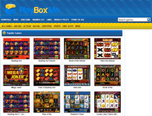 Tablet Screenshot of playbox.me